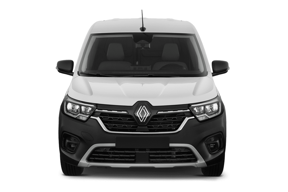 Frontansicht eines Renault Kangoo Rapid, freigestellt