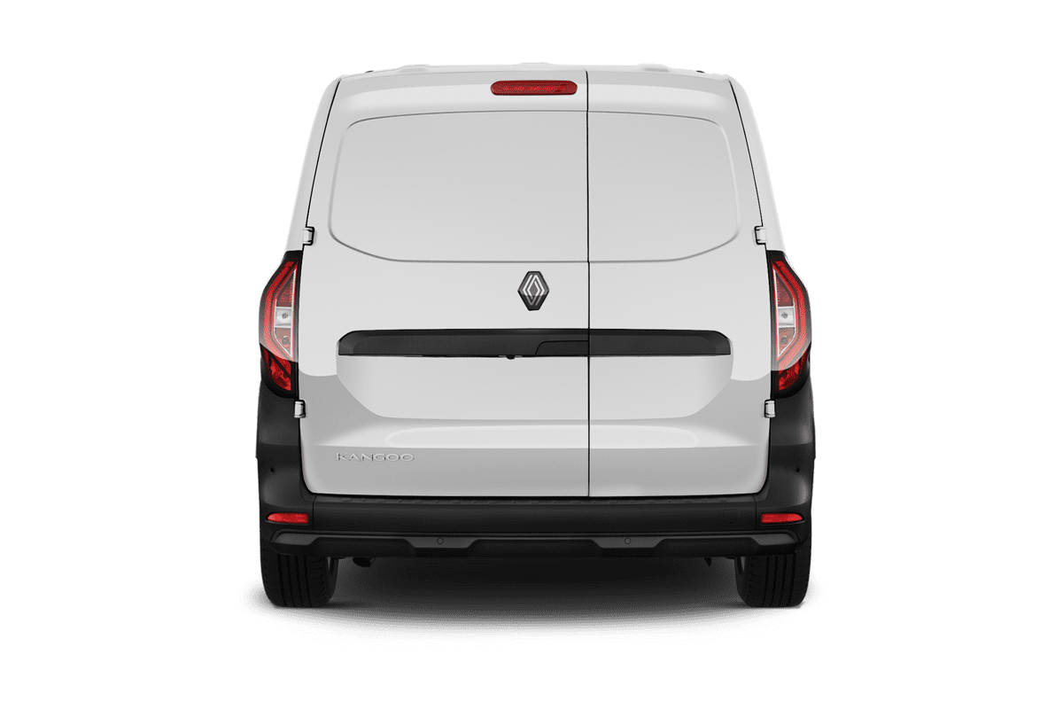 Heckansicht eines Renault Kangoo Rapid
