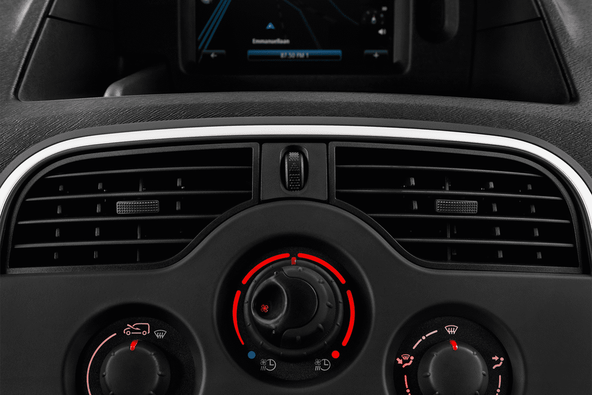 Lüftung eines Renault Kangoo Z.E.