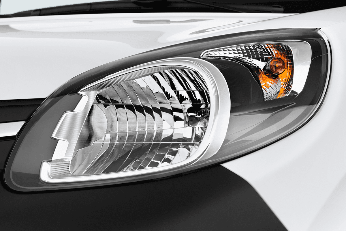 Frontscheinwerfer eines Renault Kangoo Z.E.