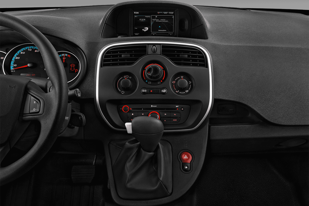 Mittelkonsole eines Renault Kangoo Z.E.