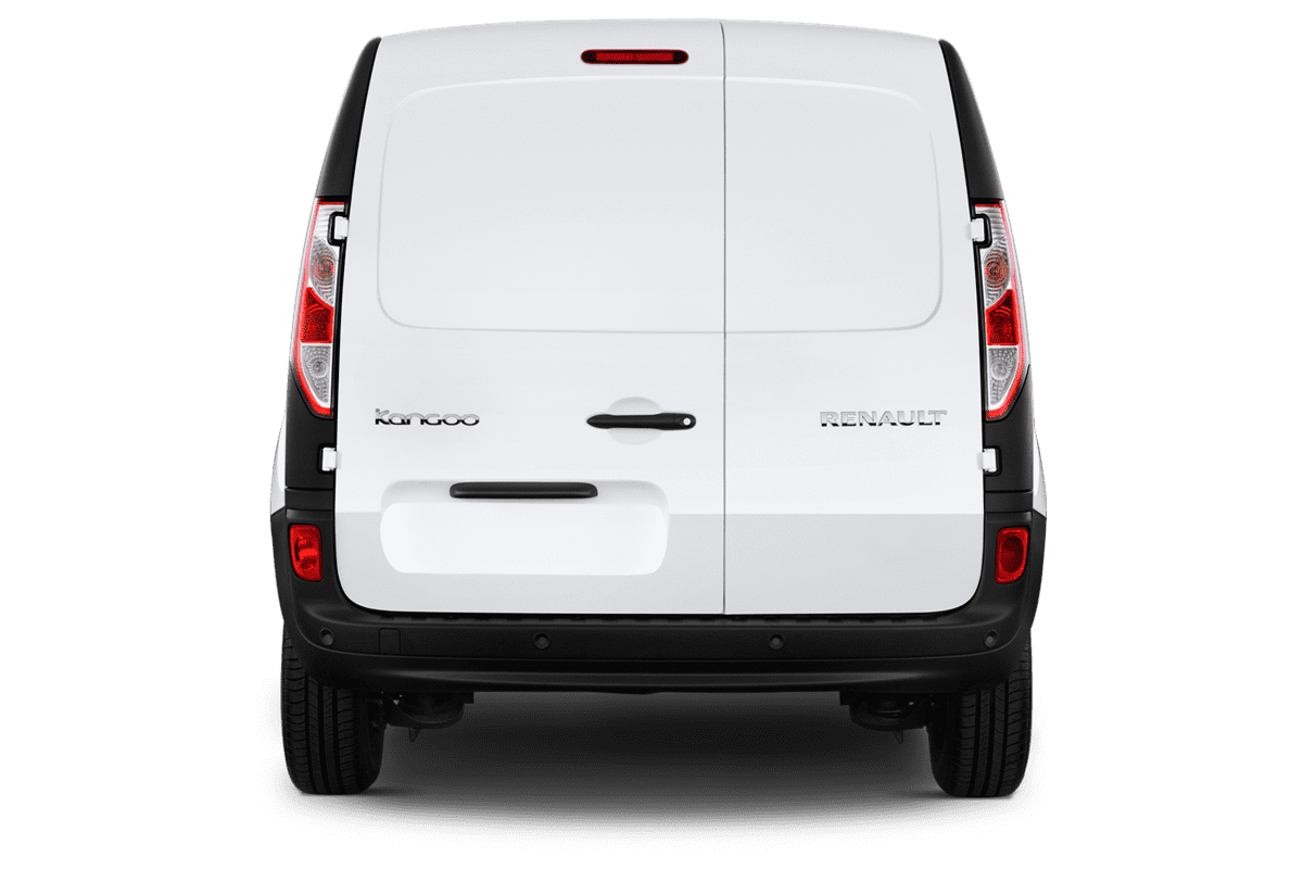 Heckansicht eines Renault Kangoo Z.E.