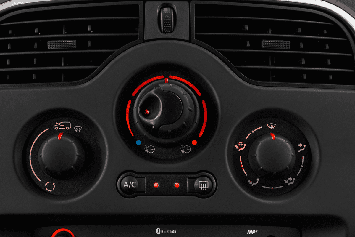 Klimasteuerung eines Renault Kangoo Z.E.