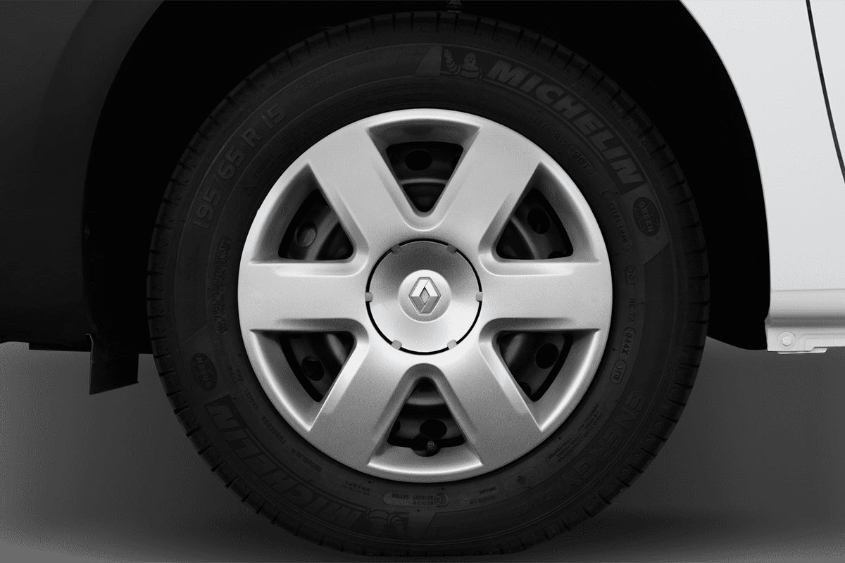 Radkappe oder Felge eines Renault Kangoo Z.E.