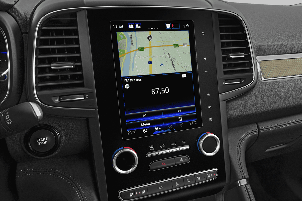 Audiosystem eines Renault Koleos