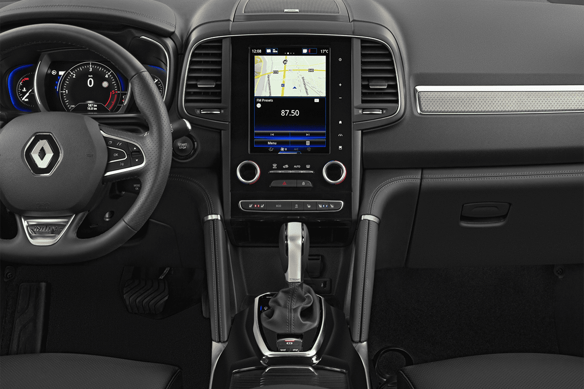 Mittelkonsole eines Renault Koleos