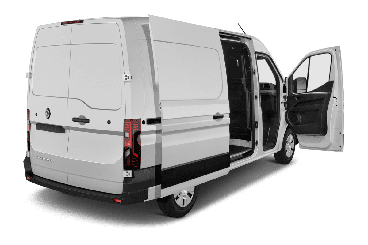 Türen eines Renault Master Normal Kastenwagen