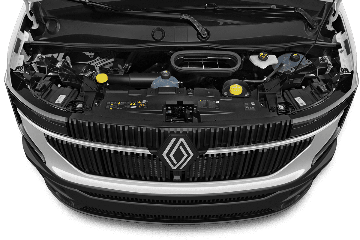 Motorraum eines Renault Master Normal Kastenwagen