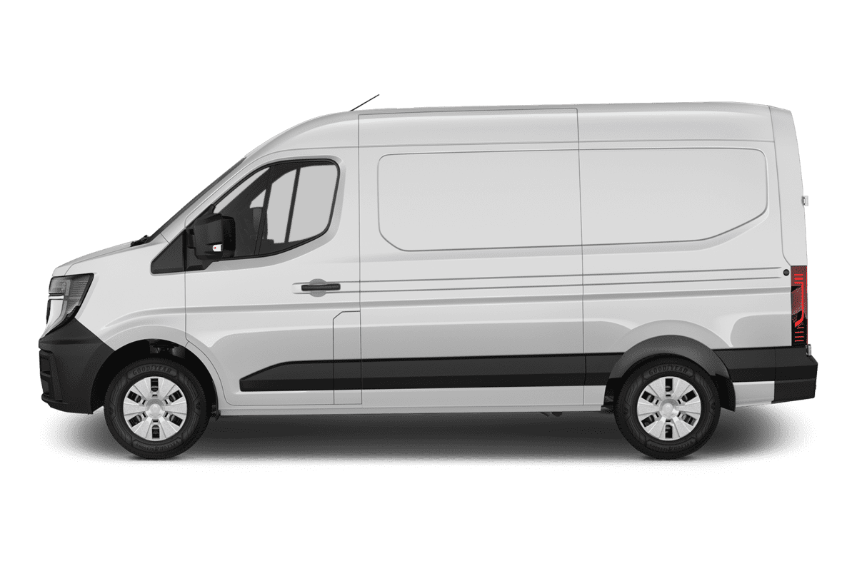 Seitenansicht eines Renault Master Normal Kastenwagen