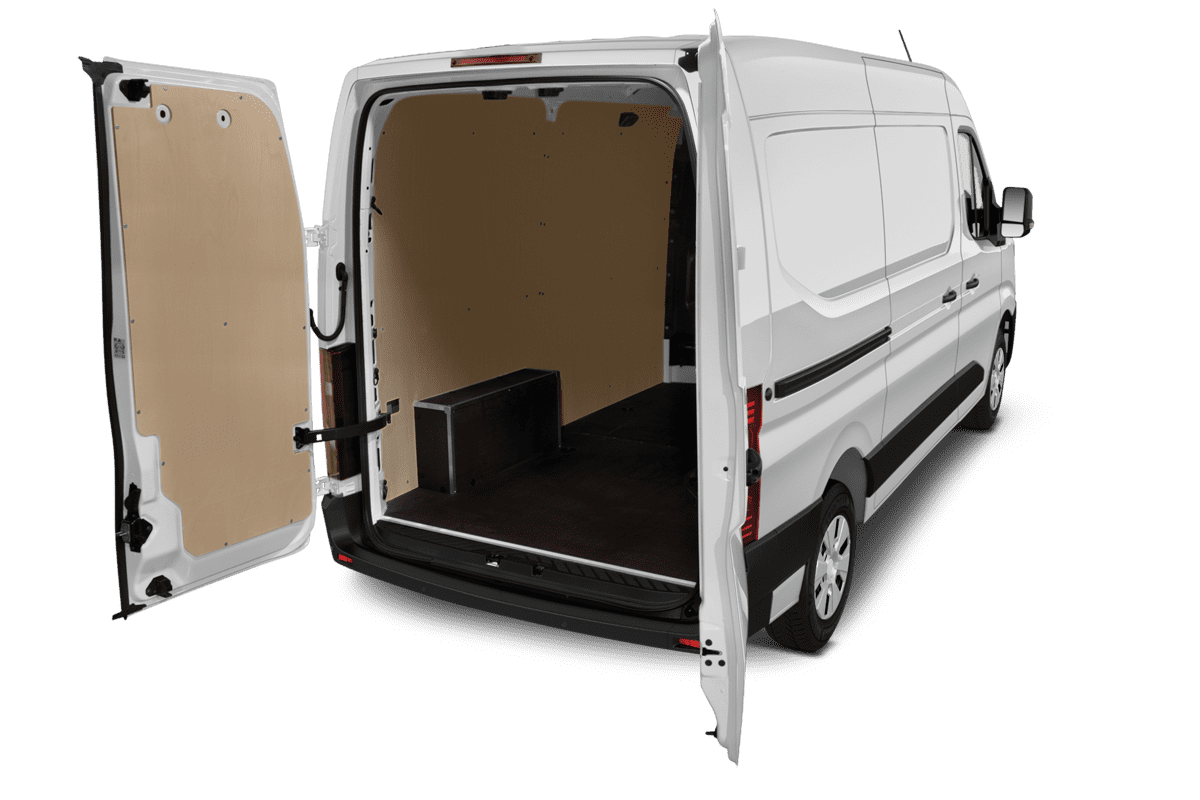 Kofferraum eines Renault Master Normal Kastenwagen