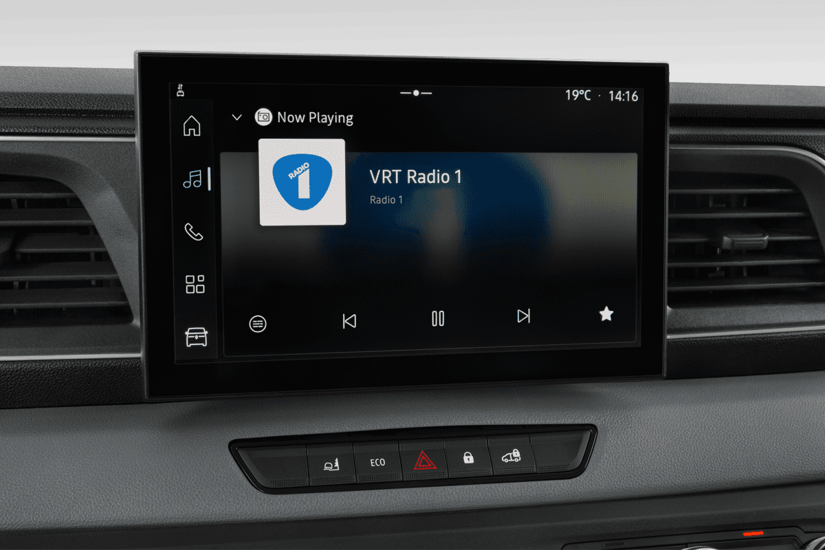 Audiosystem eines Renault Master Normal Kastenwagen