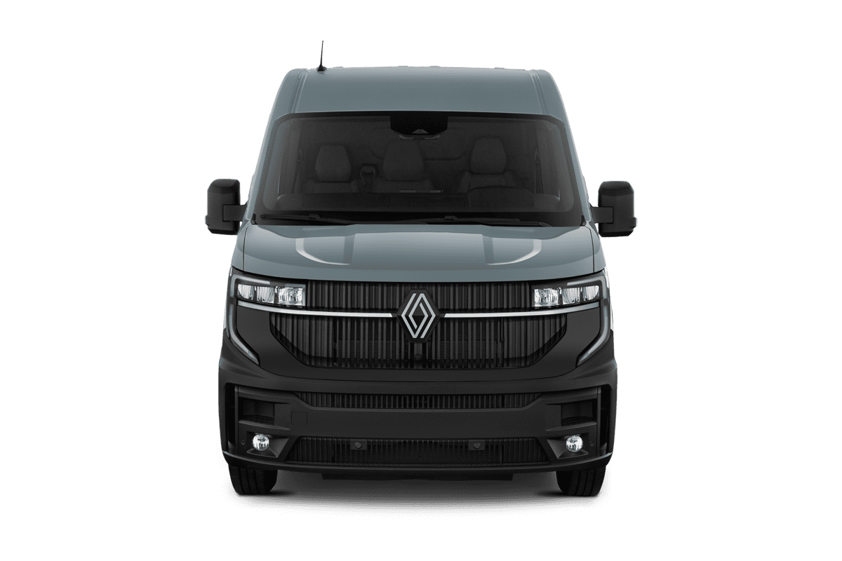 Frontansicht eines Renault Master Normal Kastenwagen, freigestellt