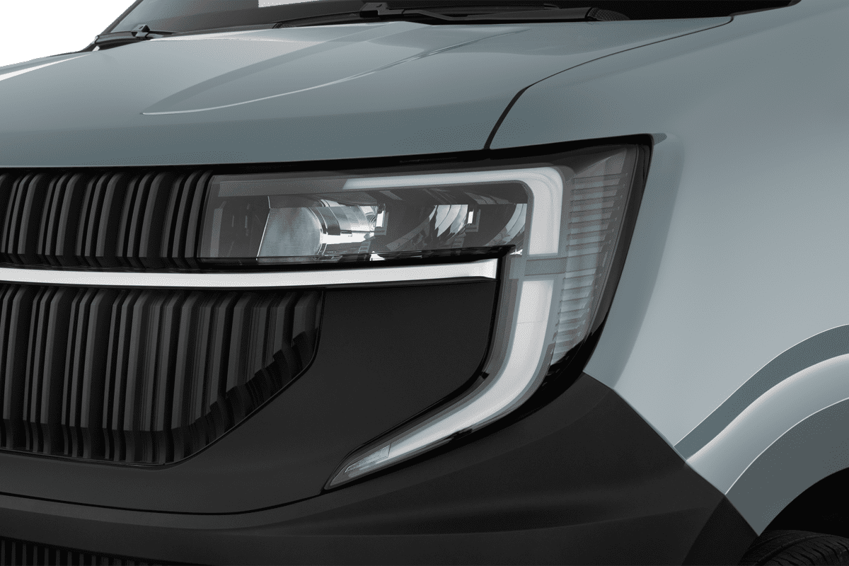 Frontscheinwerfer eines Renault Master Normal Kastenwagen