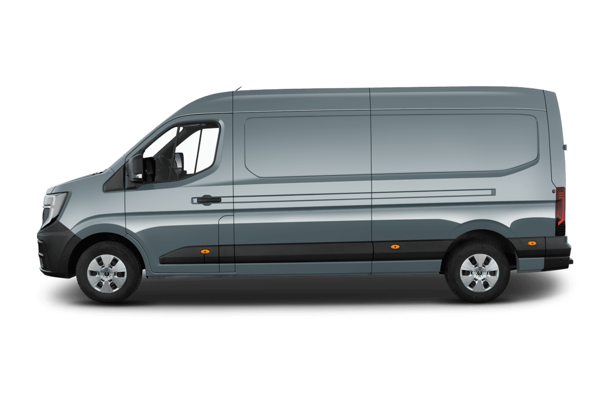 Seitenansicht eines Renault Master Normal Kastenwagen
