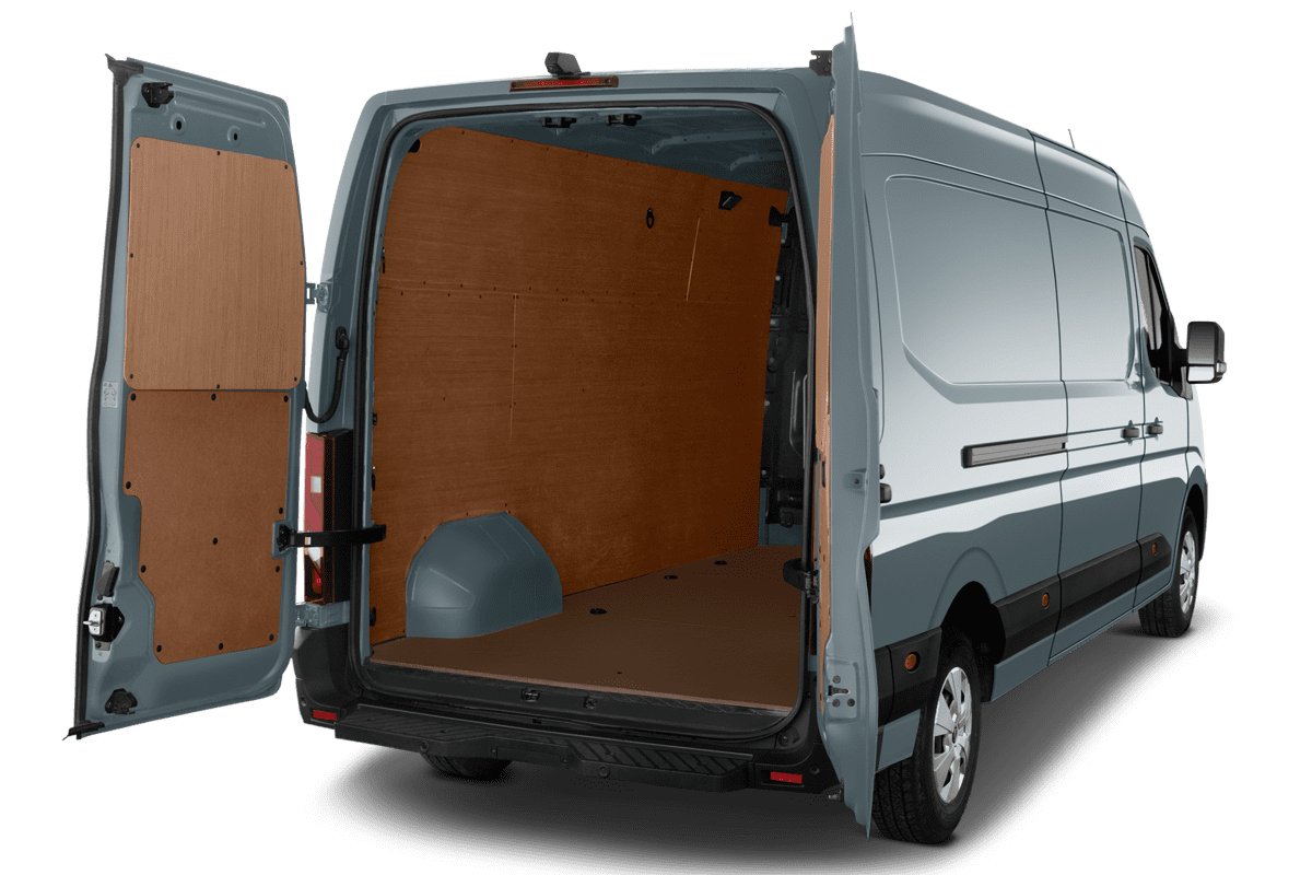 Kofferraum eines Renault Master Normal Kastenwagen