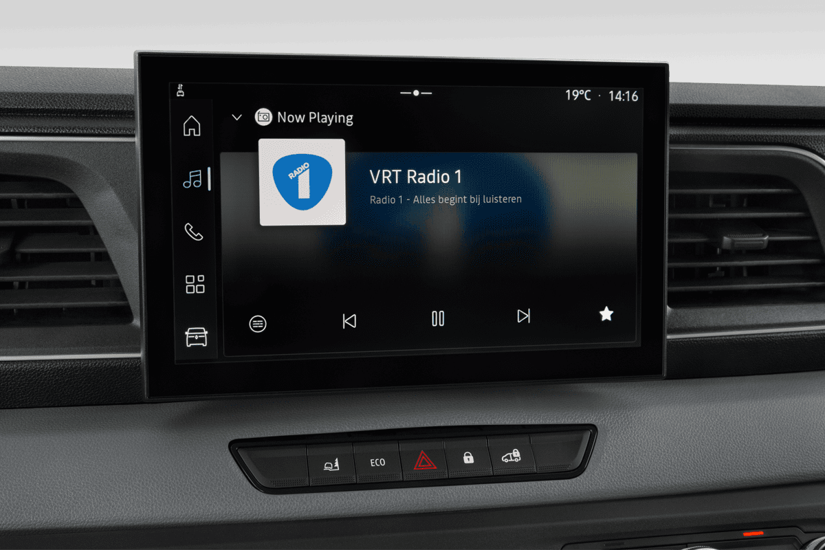 Audiosystem eines Renault Master E-Tech