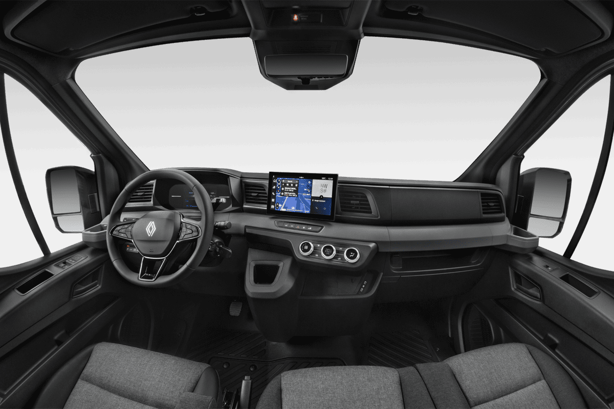 Armaturenbrett eines Renault Master E-Tech