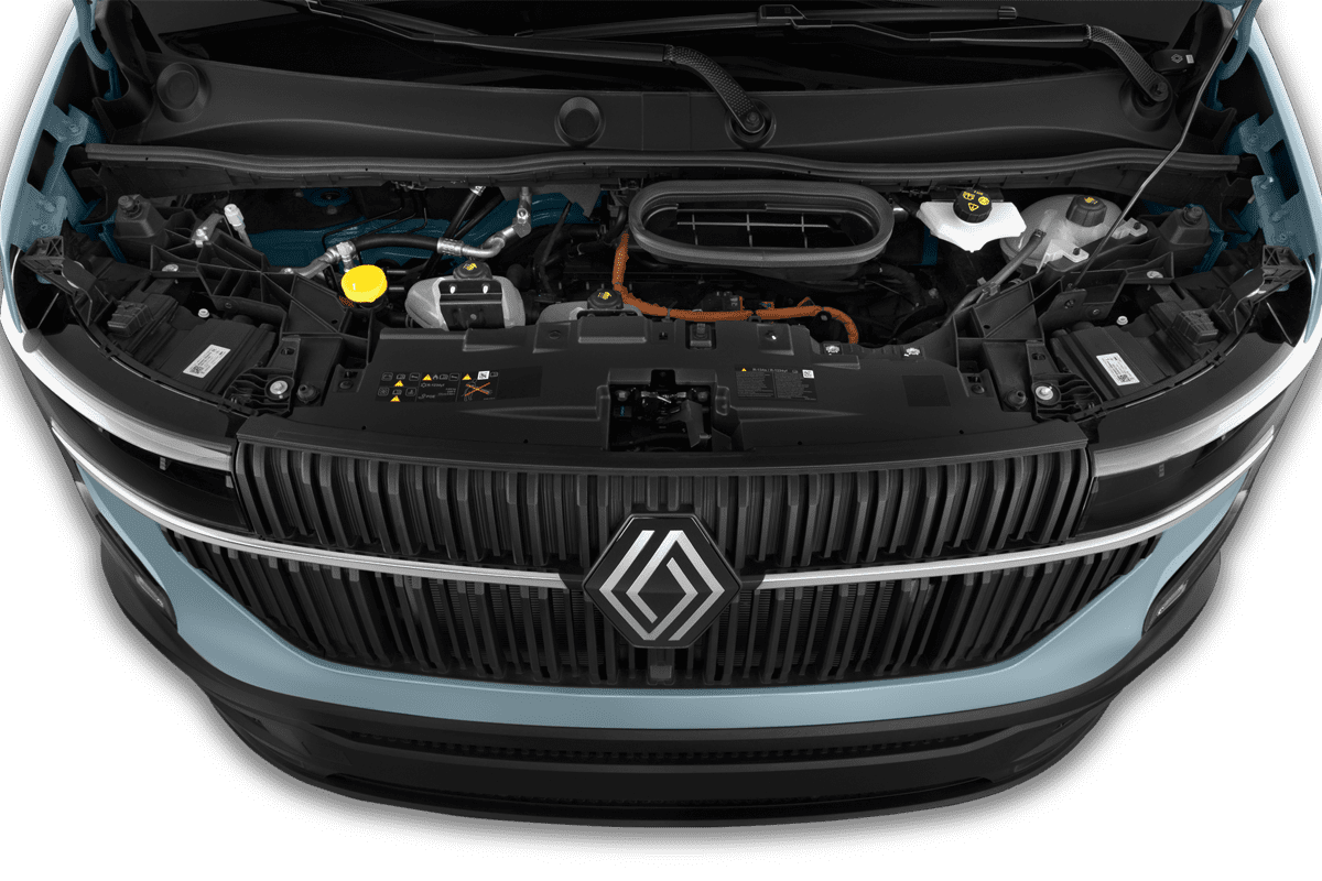 Motorraum eines Renault Master E-Tech