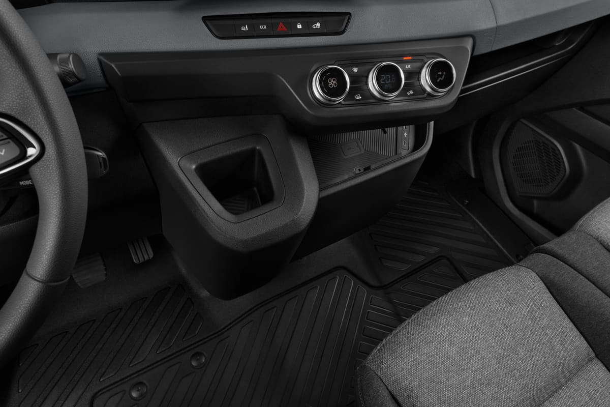 Schaltknüppel eines Renault Master E-Tech