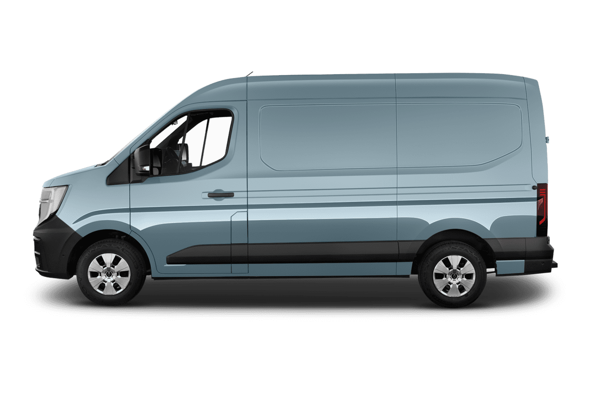 Seitenansicht eines Renault Master E-Tech