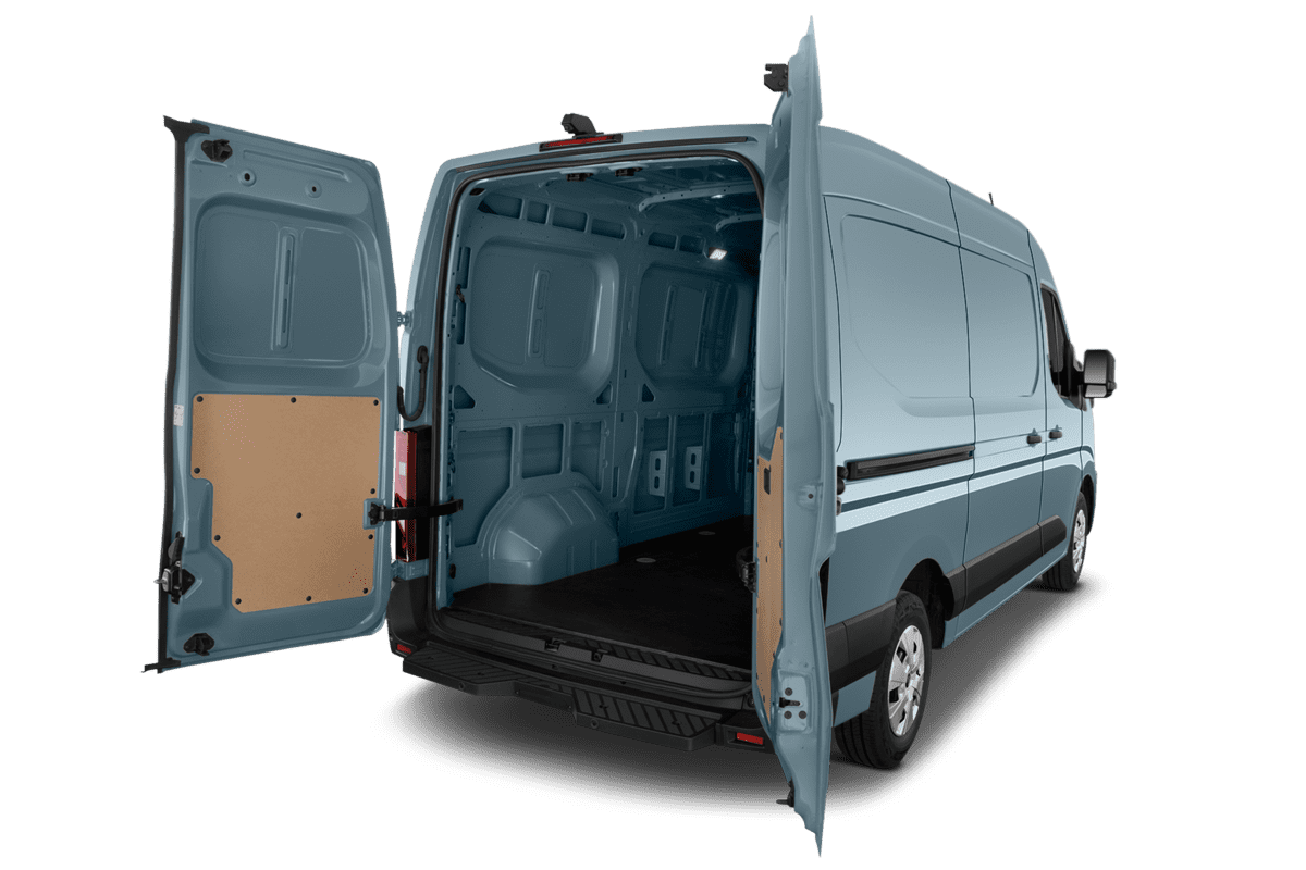 Kofferraum eines Renault Master E-Tech