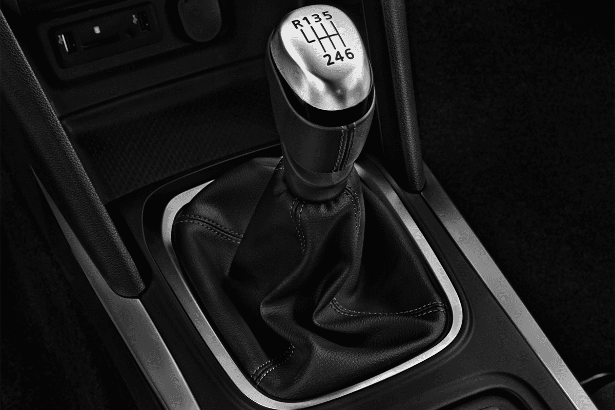 Schaltknüppel eines Renault Megane RS