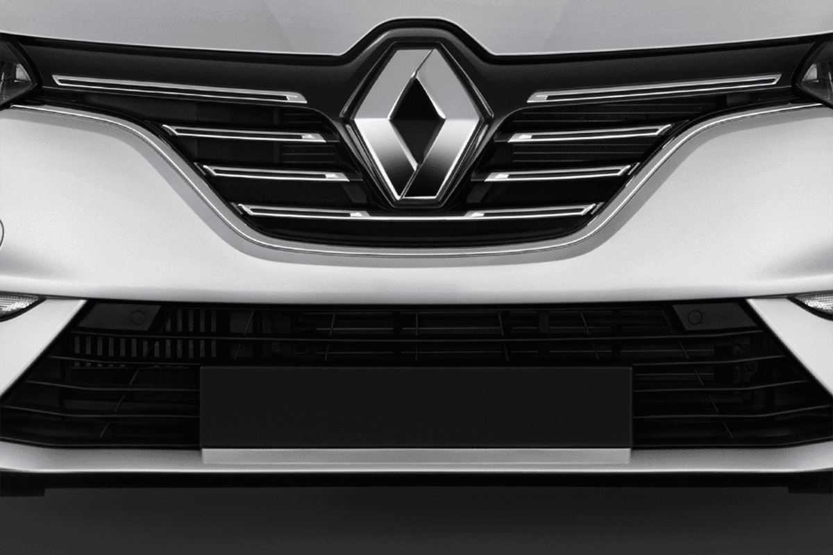 Kühlergrill eines Renault Megane RS