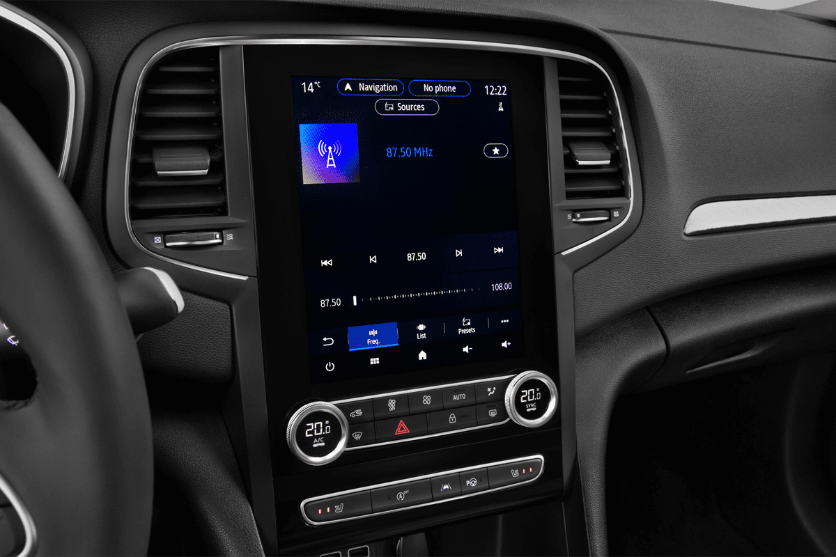 Audiosystem eines Renault Megane 5-türig