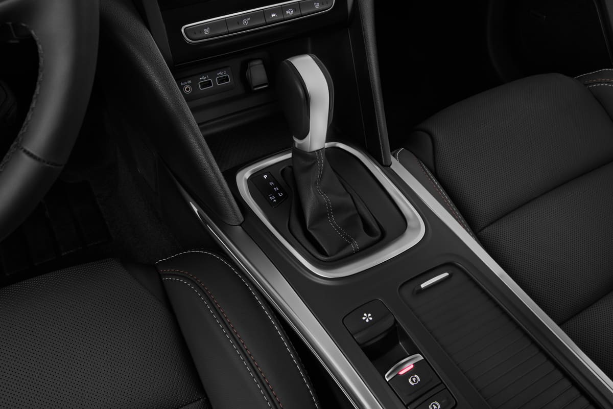 Schaltknüppel eines Renault Megane 5-türig