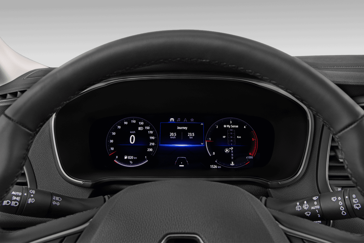 Kombiinstrument eines Renault Megane 5-türig