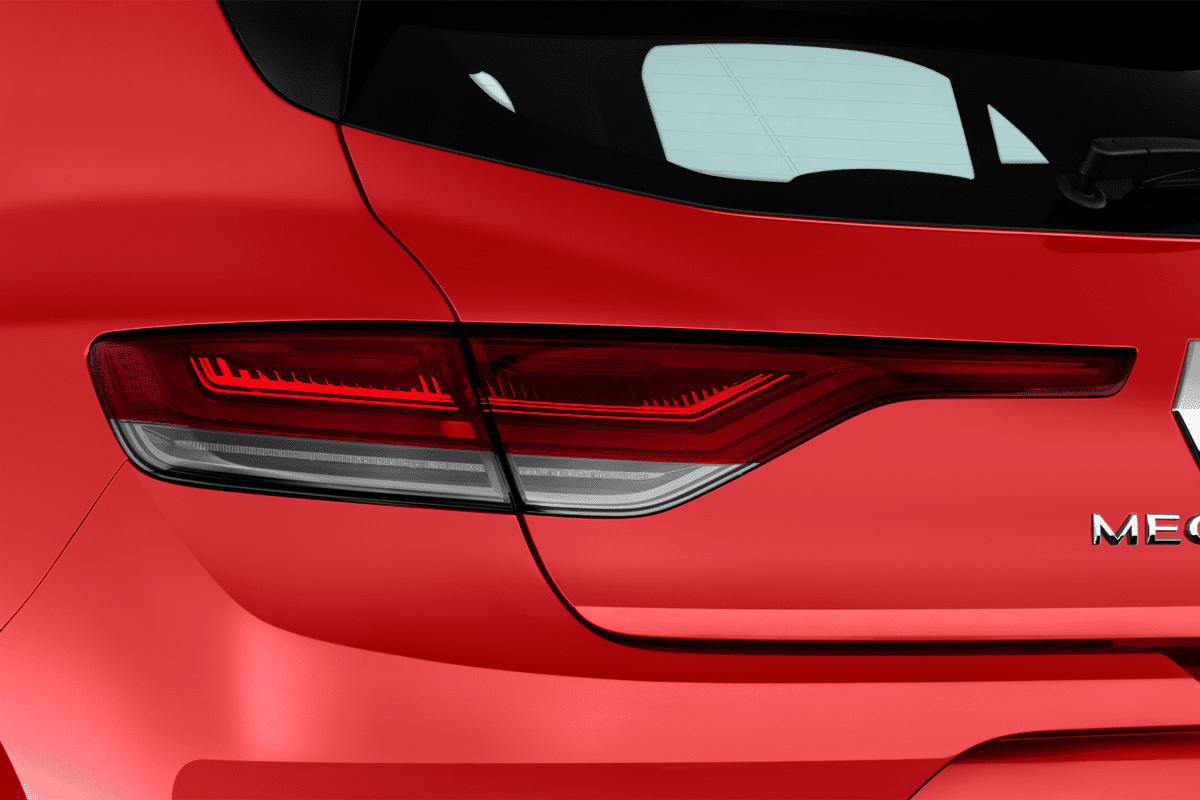 Heckleuchten eines Renault Megane 5-türig
