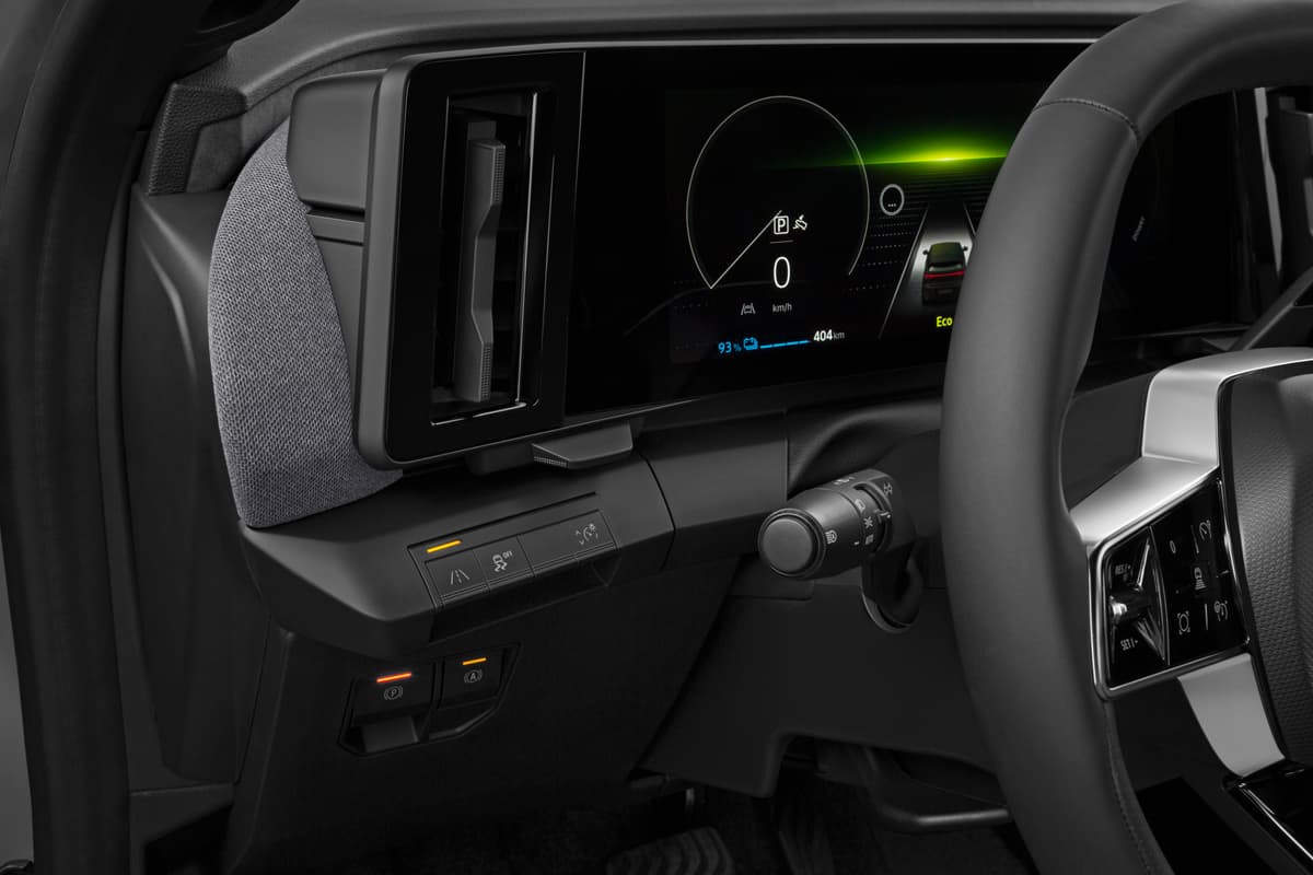 Lüftung eines Renault Megane E-Tech