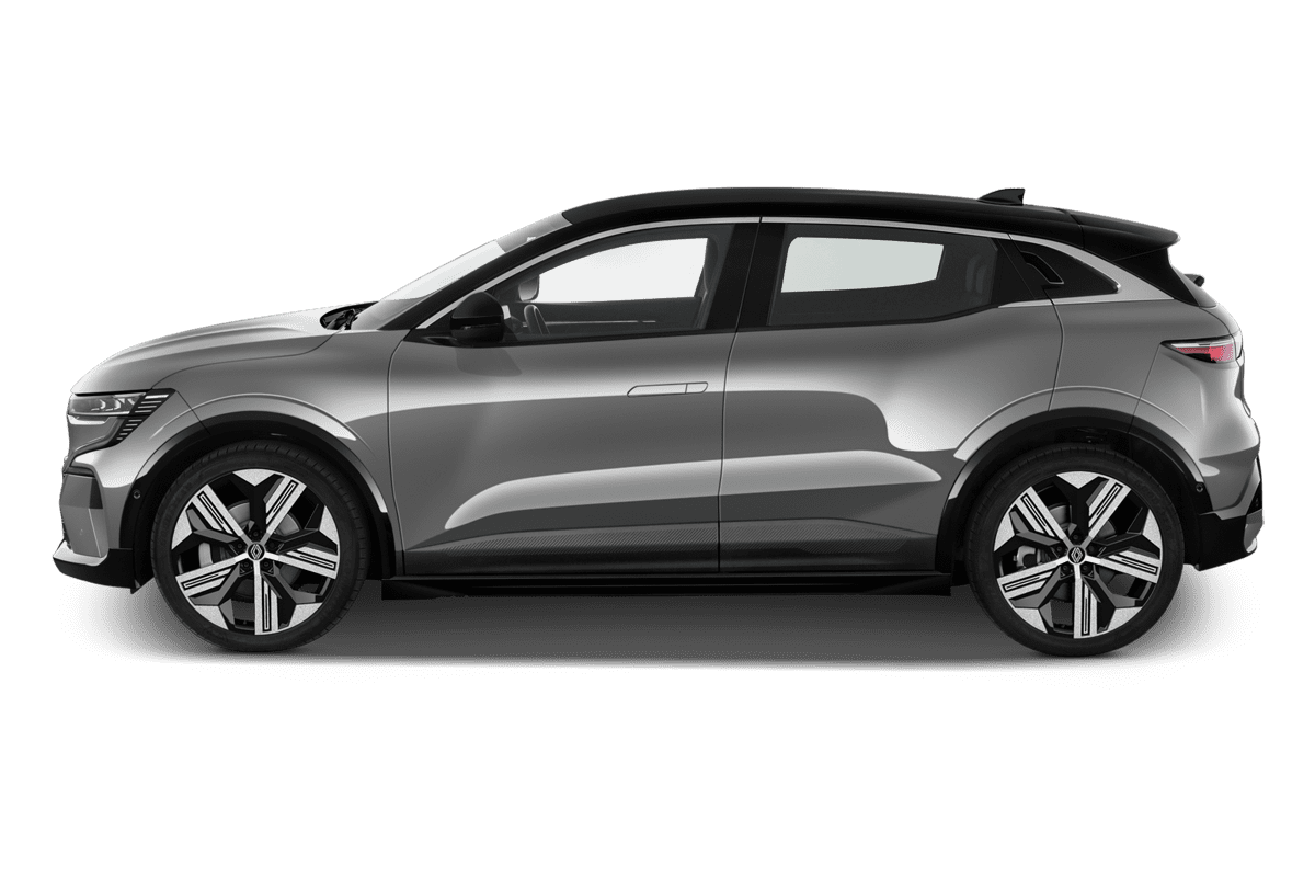 Seitenansicht eines Renault Megane E-Tech