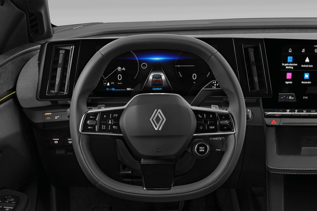 Lenkrad eines Renault Megane E-Tech