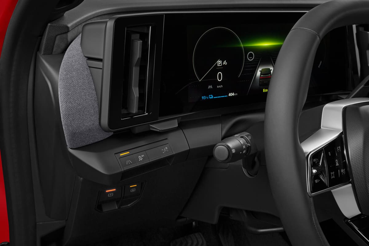 Lüftung eines Renault Megane E-Tech