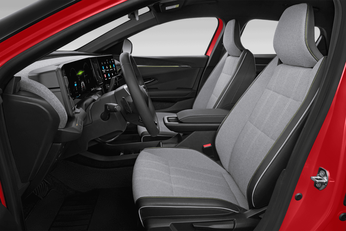 Vordersitze eines Renault Megane E-Tech