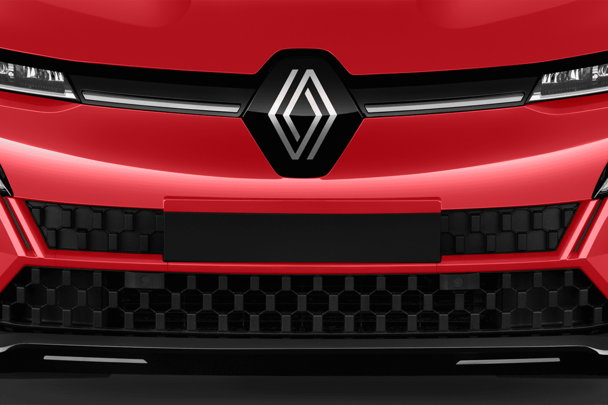 Kühlergrill eines Renault Megane E-Tech