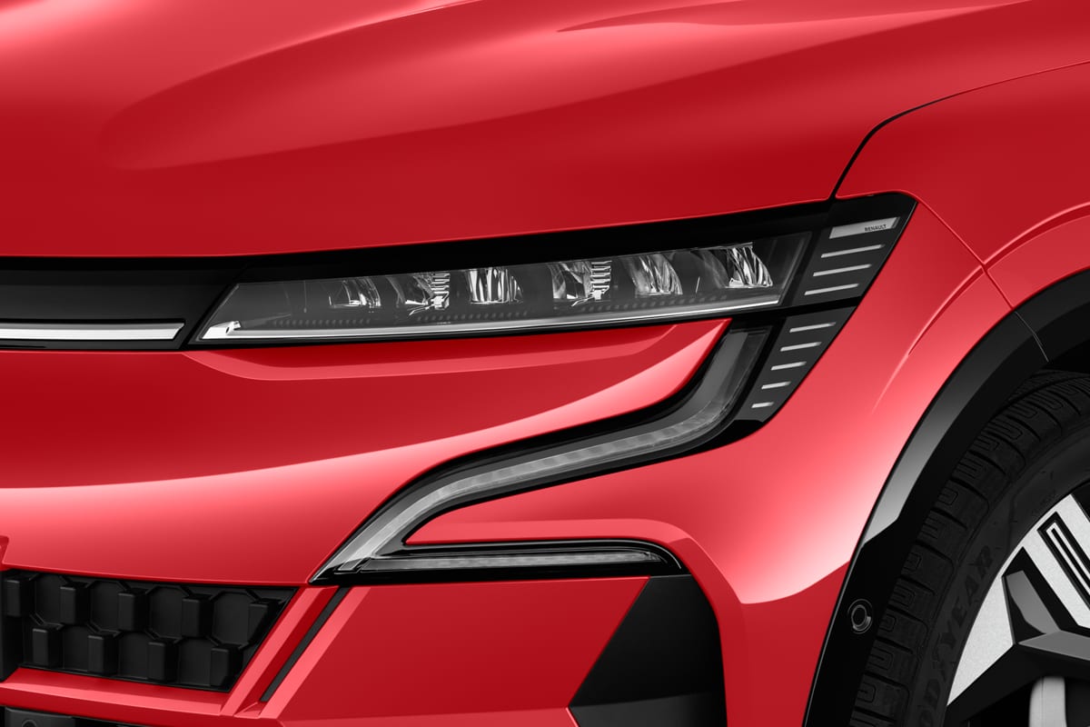 Frontscheinwerfer eines Renault Megane E-Tech