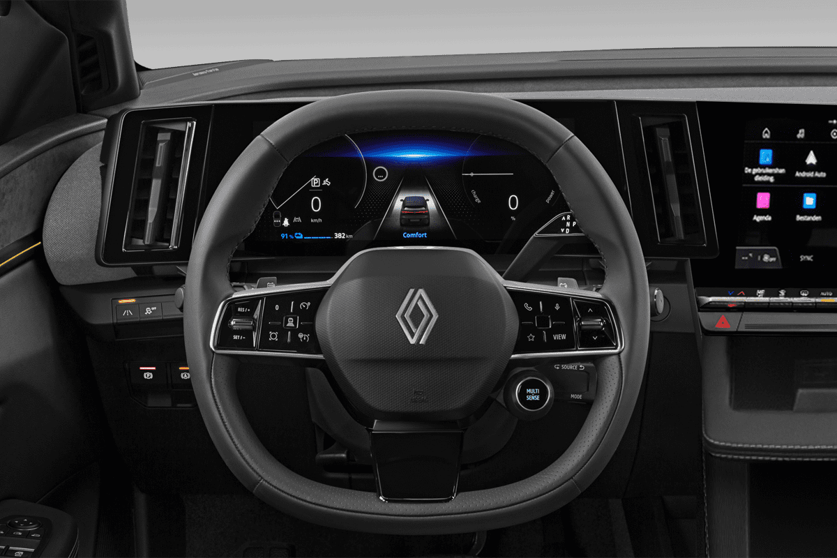 Lenkrad eines Renault Megane E-Tech