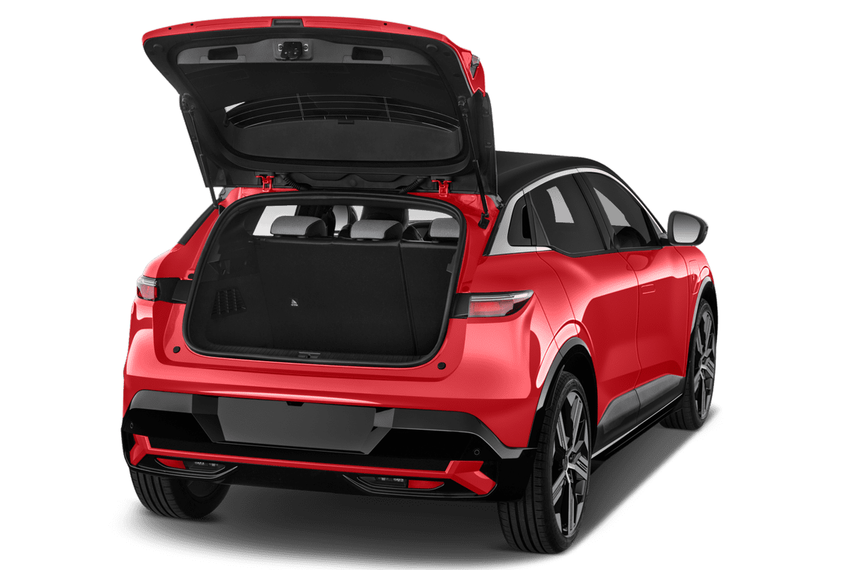 Kofferraum eines Renault Megane E-Tech