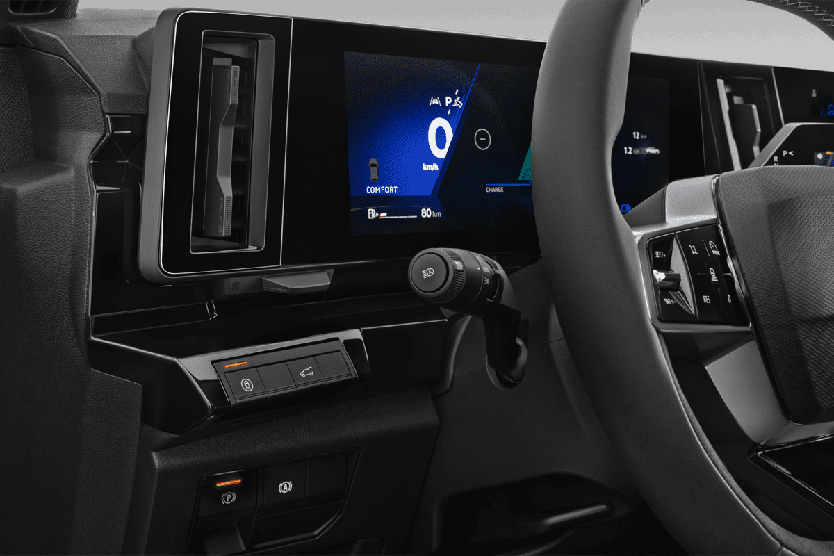 Lüftung eines Renault Rafale Hybrid