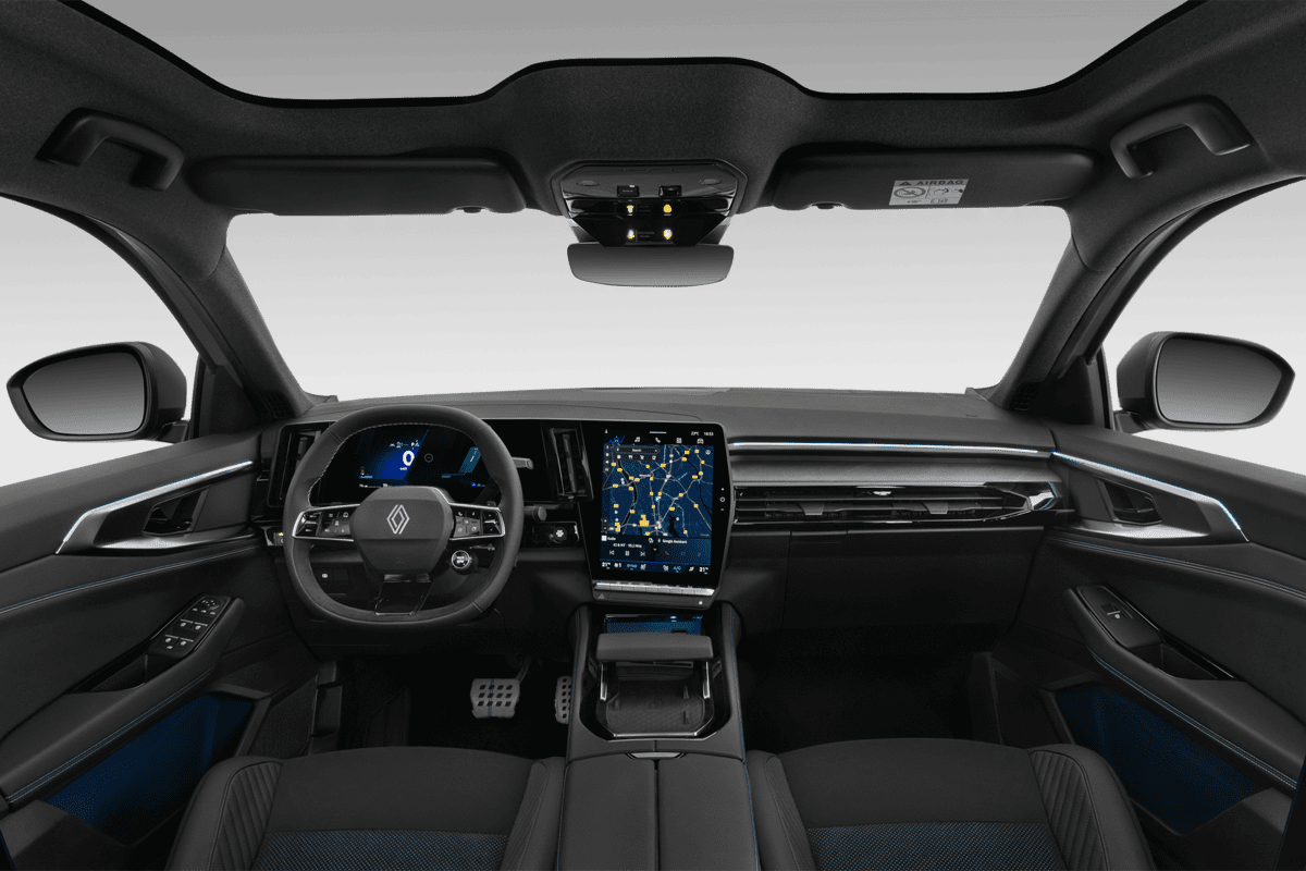 Armaturenbrett eines Renault Rafale Hybrid