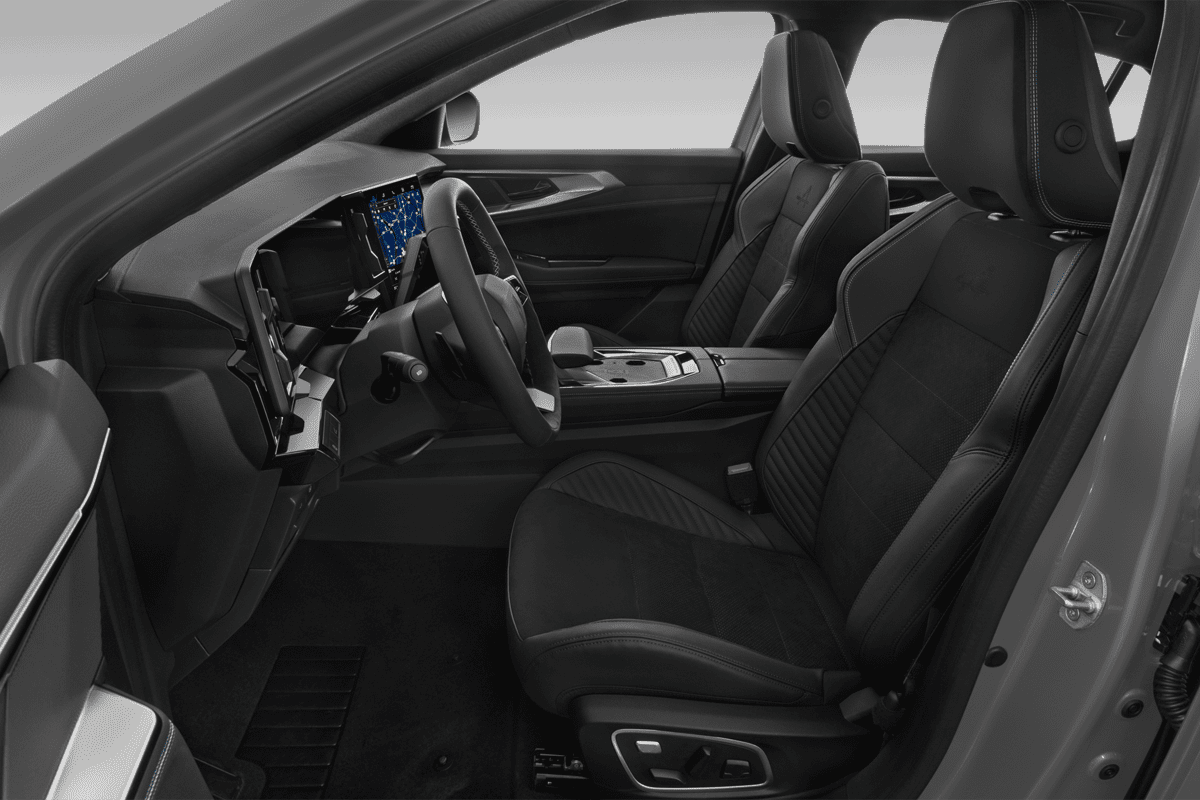 Vordersitze eines Renault Rafale Hybrid