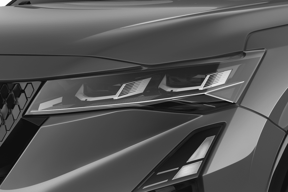 Frontscheinwerfer eines Renault Rafale Hybrid