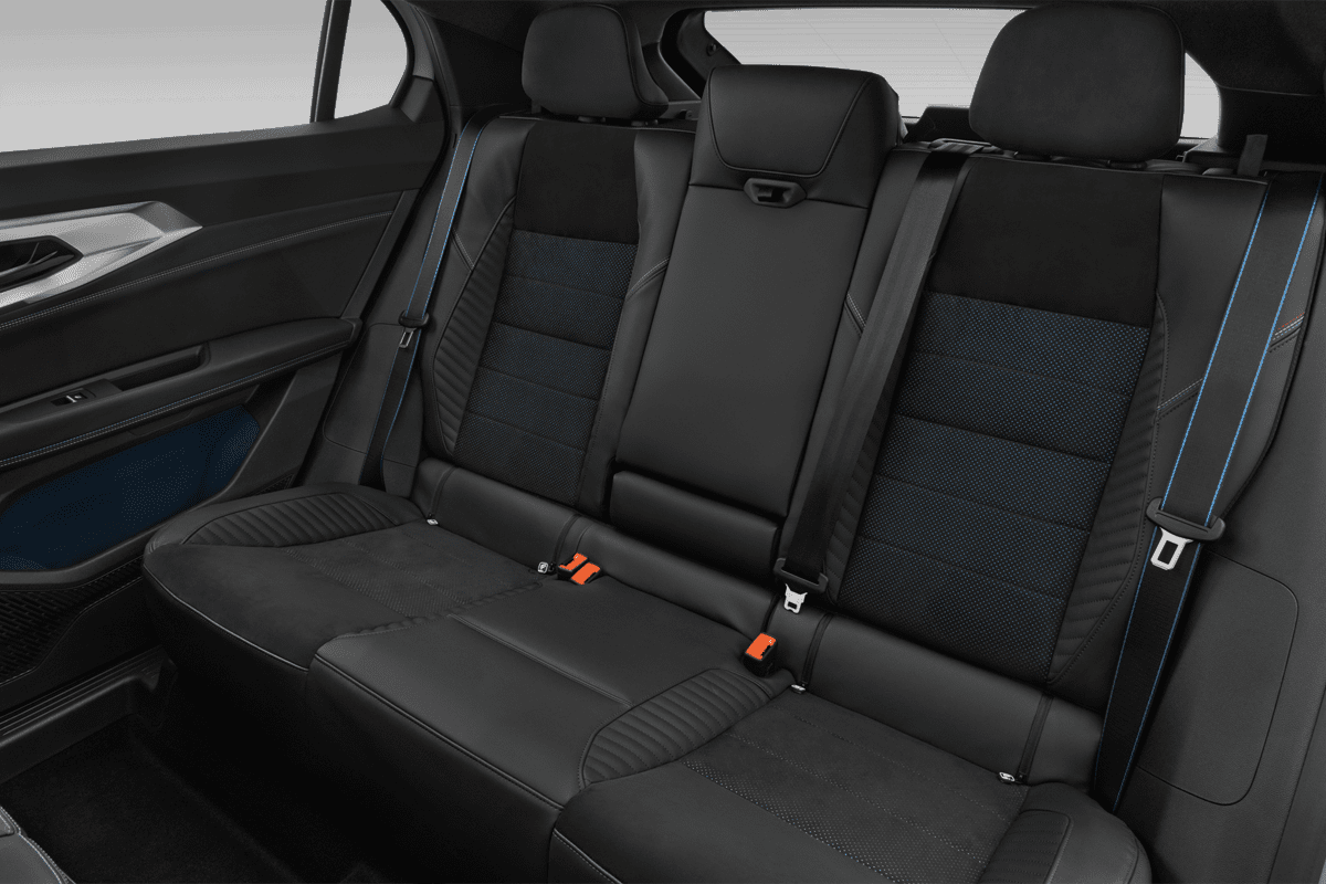 Rücksitzbank eines Renault Rafale Hybrid