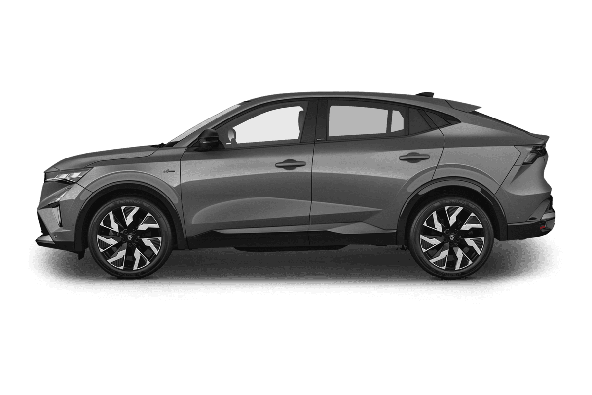 Seitenansicht eines Renault Rafale Hybrid