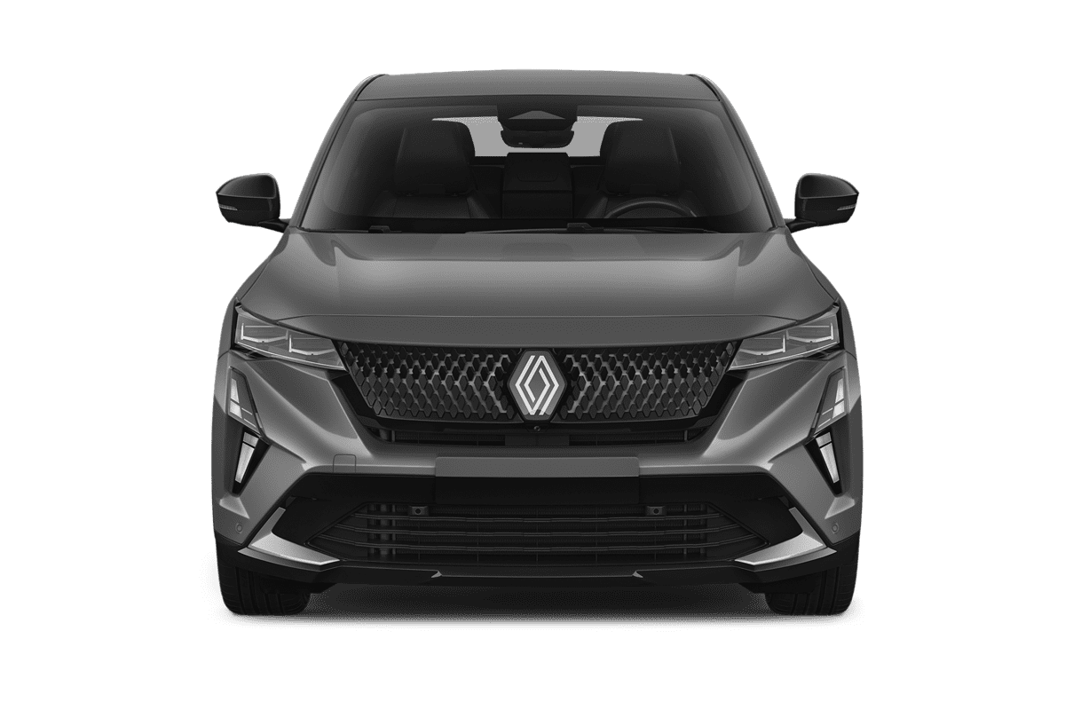 Frontansicht eines Renault Rafale Hybrid , freigestellt