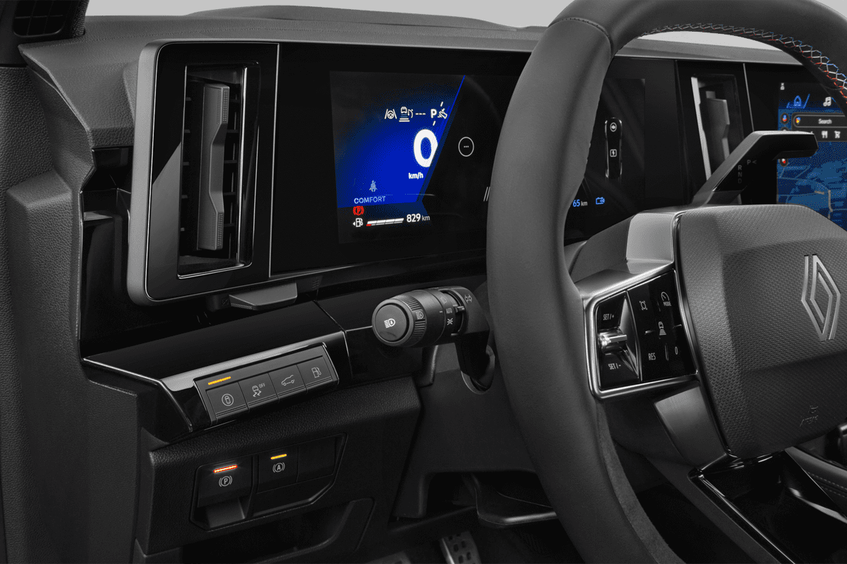 Lüftung eines Renault Rafale Plug-in-Hybrid