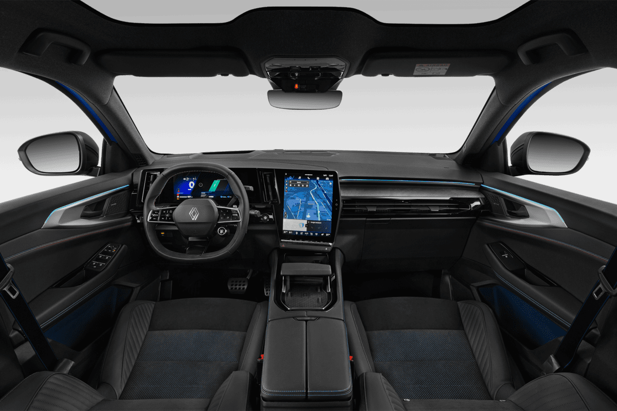 Armaturenbrett eines Renault Rafale Plug-in-Hybrid