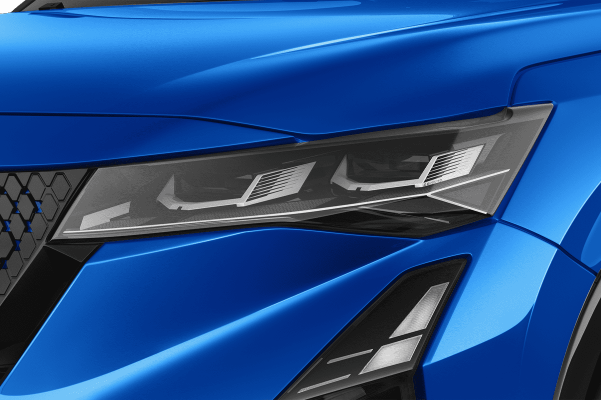 Frontscheinwerfer eines Renault Rafale Plug-in-Hybrid